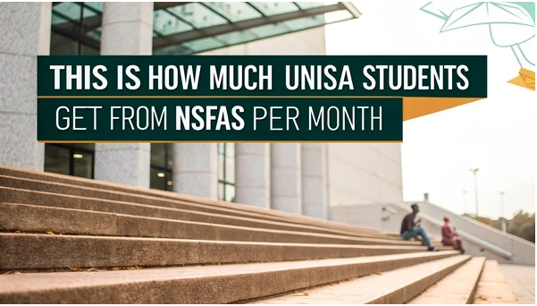 This is how much UNISA students get from NSFAS per month
